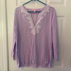 COPY - Lilly Pulitzer 🌺 Linen Tunic Top - L